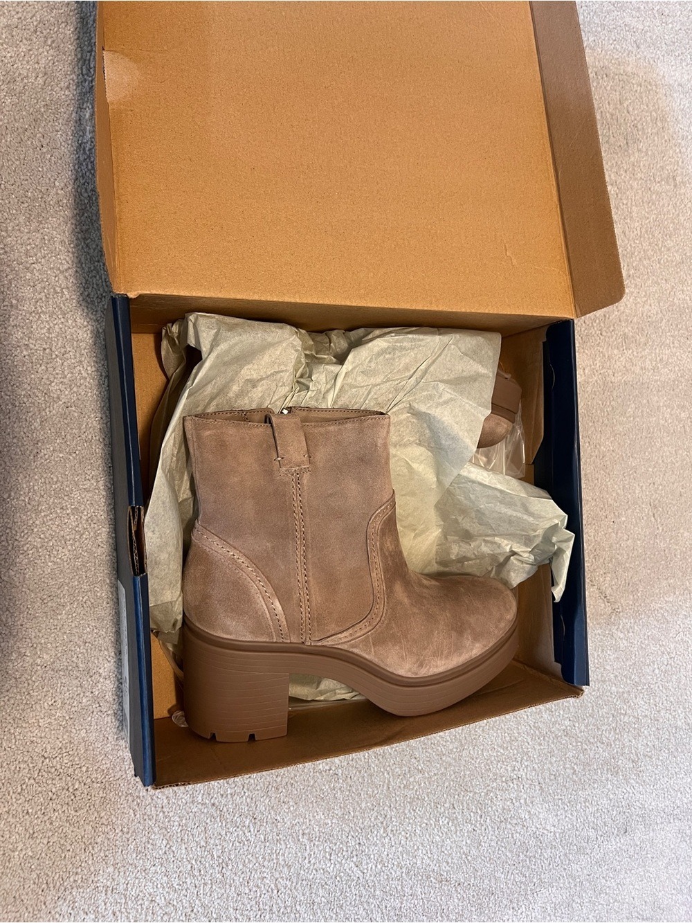 BRAND NEW ⭐️ Cole Haan Paz Pull-On Bootie Irish Coffee - Picture 4 of 6